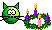 Smiley Emoticons Lila Advent Katze3 Smiley – Advent