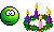 Smiley Emoticons Lila Advent4 Smiley – Advent