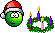 Smiley Emoticons Lila Xmas4 Advent3 Smiley – Advent