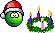 Smiley Emoticons Lila Xmas4 Advent4 Smiley – Advent