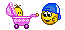 01familieyellow0227 Smiley – Baby
