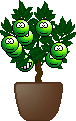 Smiley Emoticons Orangenbaum Smiley – Baum