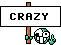 Mysmilies 24 Smiley – Crazy