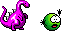 Smiley Emoticons Dinosaurier03 Smiley – Dinosaurier