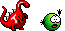 Smiley Emoticons Dinosaurier04 Smiley – Dinosaurier