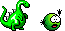 Smiley Emoticons Dinosaurier06 Smiley – Dinosaurier