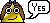 Mysmilies 165 Smiley – Eckige
