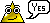Mysmilies 258 Smiley – Eckige