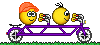 01fahrradyellow0003 Smiley – Fahrrad