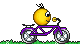 01fahrradyellow0007 Smiley – Fahrrad