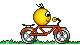 01fahrradyellow0009 Smiley – Fahrrad