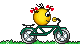 01fahrradyellow0011 Smiley – Fahrrad