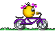 01fahrradyellow0012 Smiley – Fahrrad