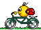 01fahrradyellow0015 Smiley – Fahrrad