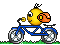 01fahrradyellow0017 Smiley – Fahrrad