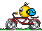 01fahrradyellow0019 Smiley – Fahrrad