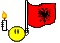 Albania2 Smiley – Flaggen