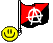 Anarchyflag Smiley – Flaggen