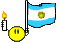 Argentina2 Smiley – Flaggen