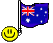Australia1 Smiley – Flaggen