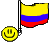 Colombia1 Smiley – Flaggen