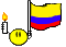 Colombia2 Smiley – Flaggen