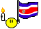 Costarica2 Smiley – Flaggen