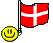 Denmark1 Smiley – Flaggen