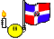 Dominicanrep2 Smiley – Flaggen