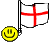 England1 Smiley – Flaggen