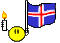 Iceland2 Smiley – Flaggen