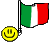 Italy1 Smiley – Flaggen