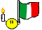 Italy2 Smiley – Flaggen