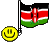 Kenya1 Smiley – Flaggen
