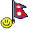 Nepal1 Smiley – Flaggen