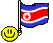 Northkorea1 Smiley – Flaggen