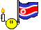 Northkorea2 Smiley – Flaggen