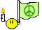 Peaceflag2 Smiley – Flaggen