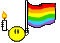 Rainbowflag2 Smiley – Flaggen