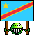 Smiley Emoticons Mttao Demokratische Republik Kongo Smiley – Flaggen