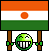 Smiley Emoticons Mttao Niger Smiley – Flaggen