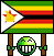 Smiley Emoticons Mttao Simbabwe Smiley – Flaggen