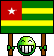 Smiley Emoticons Mttao Togo Smiley – Flaggen
