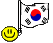 Southkorea1 Smiley – Flaggen