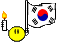 Southkorea2 Smiley – Flaggen