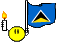 Stlucia2 Smiley – Flaggen