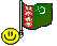 Turkmenistan1 Smiley – Flaggen