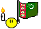 Turkmenistan2 Smiley – Flaggen