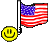 Usaflag1 Smiley – Flaggen