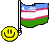 Uzbekistan1 Smiley – Flaggen